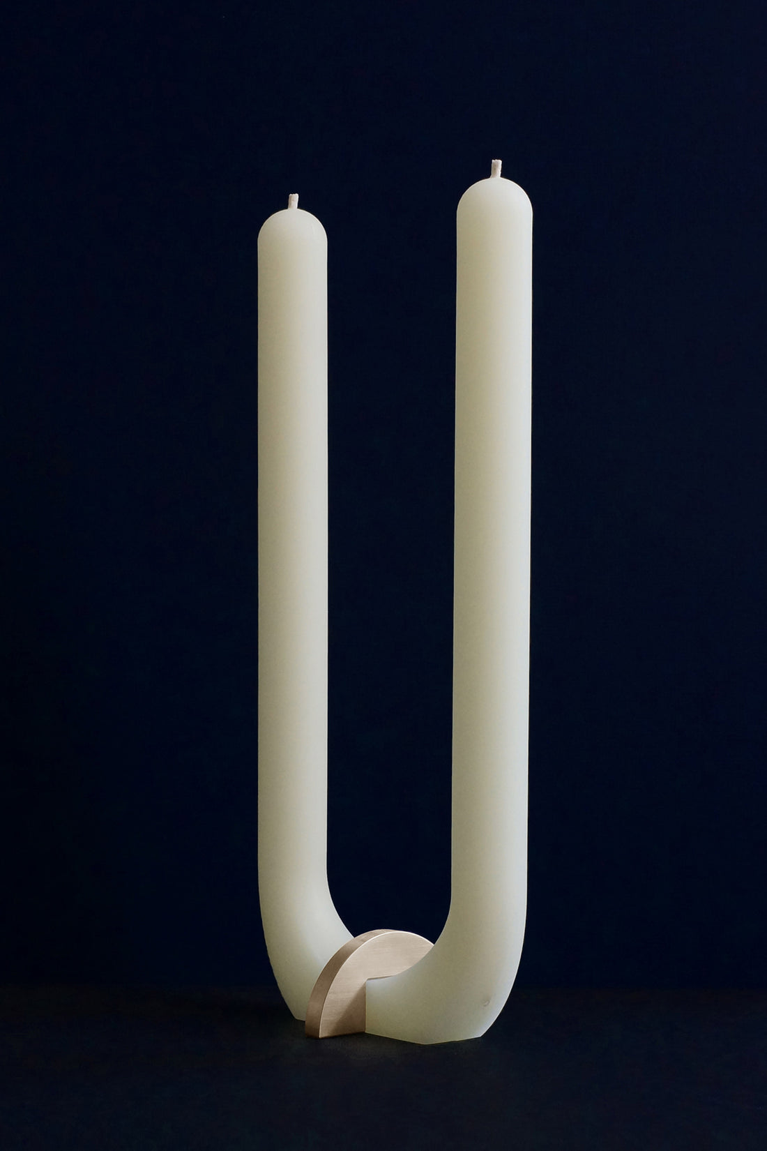 Beeswax Ivory U Candle